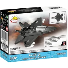 COBI: Ozbrojené síly F-35A Lightning II "Husarz" stavebnice (5926) obrázek 4