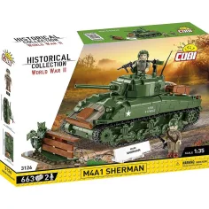 COBI: Stavebnice tanku M4A1 Sherman (3126)