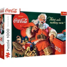 Coca-Cola Mikuláš 1000ks prémiové plus puzzle - Trefl