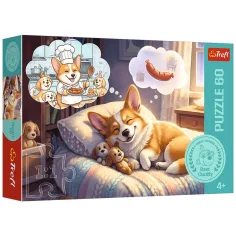 Corgi svět snů 60dílná skládačka - Trefl