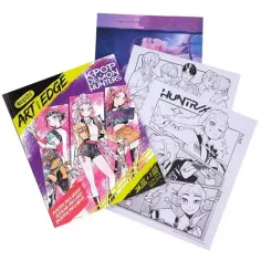 Crayola: Art With Edge - K-Pop Demon Hunters omalovánka a plakát obrázek 2