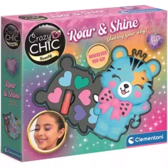 Crazy Chic: Roar & Shine make-up set ve tvaru tygra - Clementoni