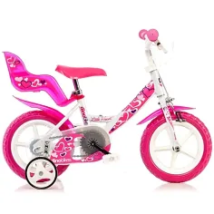 Dětské kolo se srdíčky ve velikosti 12 - Dino Bikes kolo