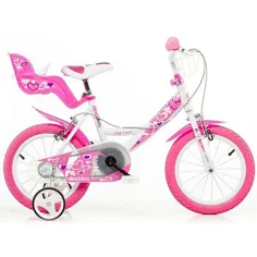 Dětské kolo se srdíčky velikost 14 - Dino Bikes kolo