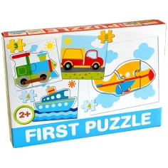 Vozidlové Bébipuzzle - D-Toys