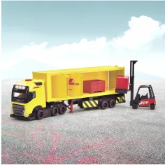 DHL Kamion se světlem a zvukem - Dickie Toys obrázek 3