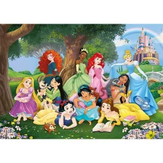Disney Princezny 104ks Super Color Puzzle - Clementoni obrázek 2