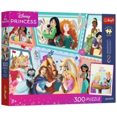Disney Princezny 300dílná prémiová skládačka - Trefl obrázek 1