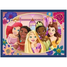 Disney Princezny - 4 v 1 puzzle 4 x 88 ks - Trefl obrázek 2