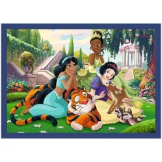 Disney Princezny - 4 v 1 puzzle 4 x 88 ks - Trefl obrázek 3