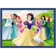 Disney Princezny - 4 v 1 puzzle 4 x 88 ks - Trefl obrázek 5