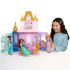 Disney Princezny Hrad s Rapunzel Panenkou - Mattel obrázek 3