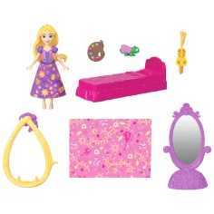 Disney Princezny Palác mini Rapunzel s panenkou - Mattel obrázek 3
