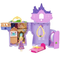 Disney Princezny Palác mini Rapunzel s panenkou - Mattel