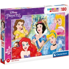 Disney princezny Supercolor 180ks puzzle - Clementoni