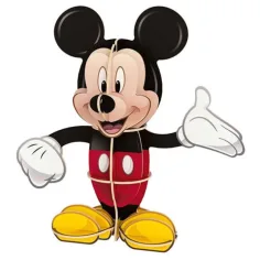 Disney: Puzzle s Mickey myší 104 ks + 3D model Mickeyho - Clementoni obrázek 2