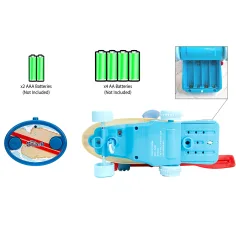Disney Stitch RC dálkově ovládaný surf 25 cm – Jada Toys obrázek 5