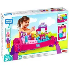 Dívčí stavební herní stůl - Mega Bloks