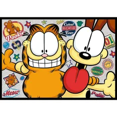 Dobrodružství Garfielda 4x250ks puzzle - Trefl obrázek 3