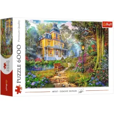 Dominic Davison Letní rezidence 6000ks puzzle - Trefl