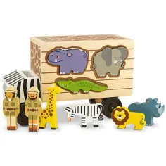 Dřevěná zvířecí skládačka - Melissa & Doug obrázek 3