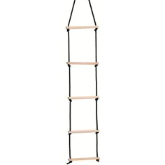 Dřevěné lanové žebřík 180cm obrázek 1