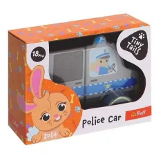 Dřevěné Tiny Tails magnetické policejní auto - Trefl