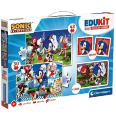 Edukit: Sonic 4 v 1 hře kolekce - Clementoni