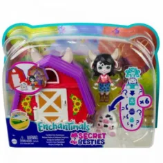 Enchantimals: Telis-Tele Kuckó králičí farma set - Mattel