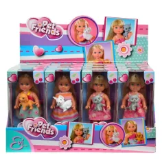 Évi Love se zvířecími přáteli 3 druhy - Simba Toys