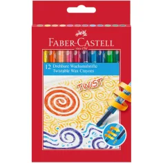 Faber-Castell: Sada křídových pastelů Twist 12ks