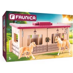 Faunica: Sada hraček s figurkami koní 3ks – Woodyland