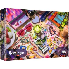 Flamingo od puzzle Můj malý svět 600dílné puzzle - Trefl obrázek 1