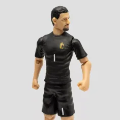 Fotbalista akční figurka, 20 cm - Belgie, Courtois v dresu s číslem 1 obrázek 4