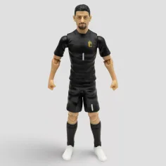 Fotbalista akční figurka, 20 cm - Belgie, Courtois v dresu s číslem 1