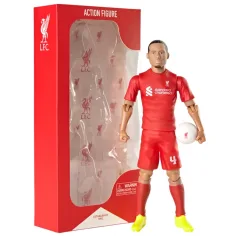 Fotbalista akční figurka, 20 cm - Liverpool, Van Dijk v dresu číslo 4