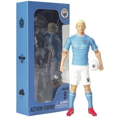 Fotbalista akční figurka, 20cm - Manchester City, Haaland v dresu číslo 9