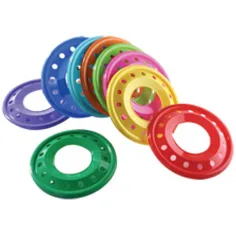 Frisbee létající talíř děrovaný 24 cm - D-Toys