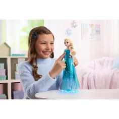 Frozen - Zpívající Elsa panenka s světelnou show - Mattel obrázek 2