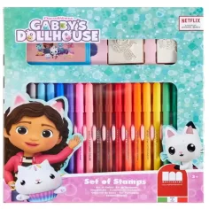 Gabi domeček pro panenky 18ks tisková sada s fixem - Multiprint