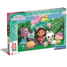 Gabi domeček pro panenky: Maxi Super Color Puzzle 24 dílné - Clementoni