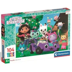 Gabi domeček pro panenky 104ks supercolor puzzle - Clementoni