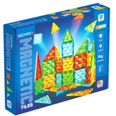 Geomag Magnetické Stavební Desky - Drahokam 32ks Sada