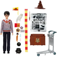 Harry Potter 9 a 3/4. nástupiště herní set s Harrym panenkou – Mattel