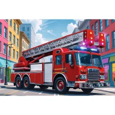 Hasičské auto 60ks puzzle - Trefl obrázek 2