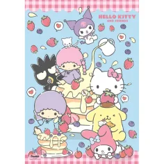 Hello Kitty a přátelé Sladké dobroty 1000 ks puzzle – Clementoni obrázek 2