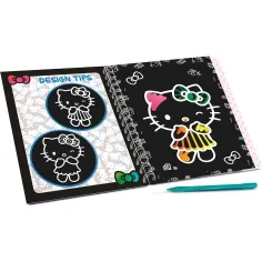 Hello Kitty sešit na vyškrabávání obrázků – Lisciani obrázek 2