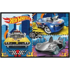 Hot Wheels - 2 x 70 ks puzzle - Trefl obrázek 2