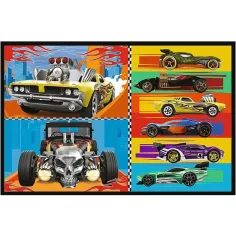 Hot Wheels - 2 x 70 ks puzzle - Trefl obrázek 3