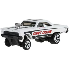 Hot Wheels: '65 Mercury Comet Cyclone bílý autíčko 1/64 - Mattel